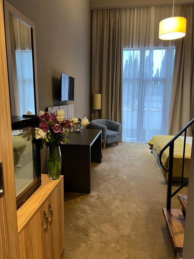 Abaash Hotel Afon New Athos Exteriör bild