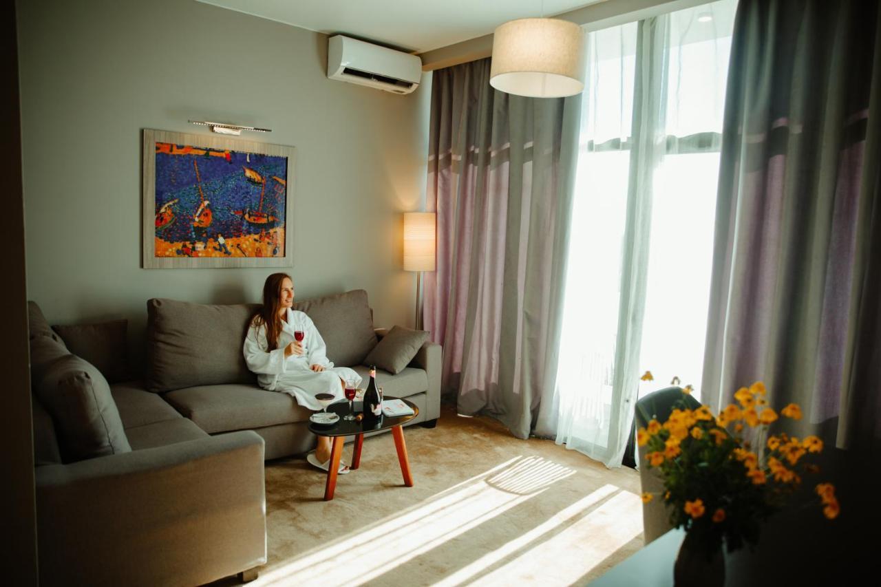 Abaash Hotel Afon New Athos Exteriör bild