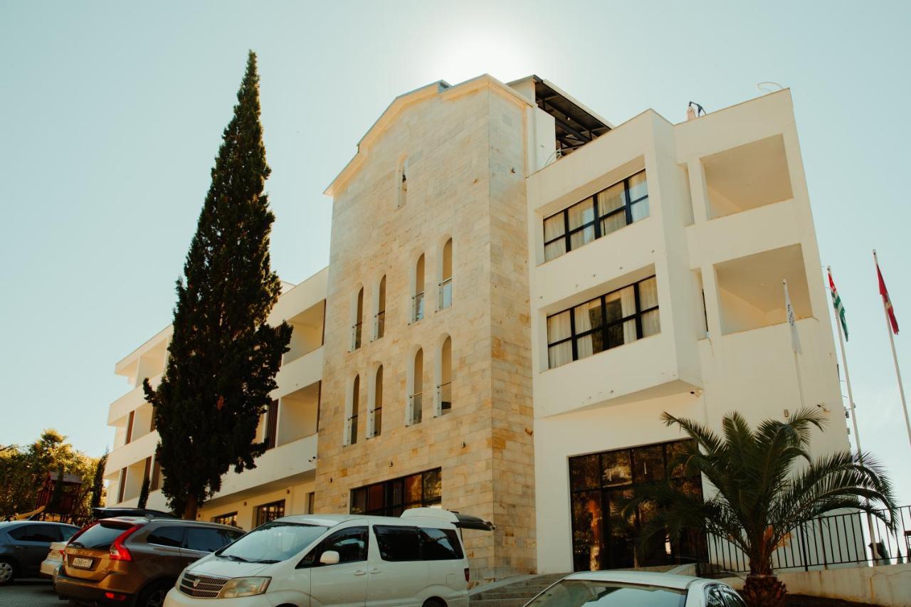 Abaash Hotel Afon New Athos Exteriör bild
